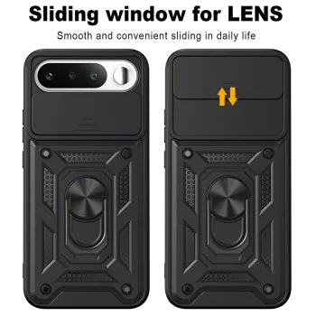Калъф за Realme 16 5G - CamShield Series - Techsuit - Черен