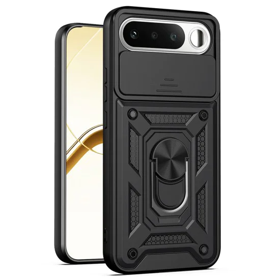 Калъф за Realme 16 5G - CamShield Series - Techsuit - Черен