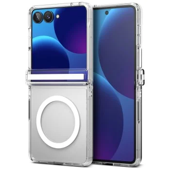 Калъф Ringke Fusion Flap Magnetic - Samsung Galaxy Z Flip8 - Прозрачен