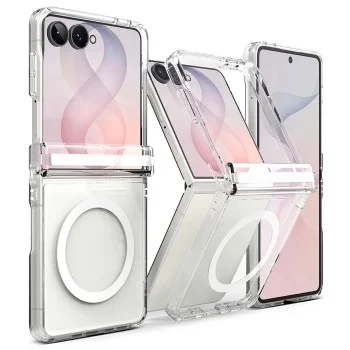 Калъф Ringke Fusion Flap Magnetic - Samsung Galaxy Z Flip8 - Прозрачен