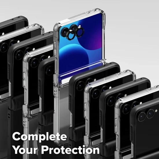 Калъф Ringke Fusion Flap Magnetic - Samsung Galaxy Z Flip8 - Прозрачен