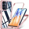 Калъф за Samsung Galaxy A16 4G / A16 5G / A17 5G - ColorVerse 360 Series + Скрийн протектор - Розов