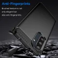 Калъф за Samsung Galaxy A27 5G - Carbon Silicone - Techsuit - Син