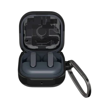 Калъф за Samsung Galaxy Buds 4 / Buds 4 Pro - Ultra Hybrid - Spigen - Черен