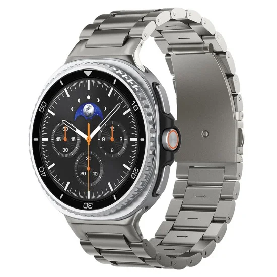 Калъф за Samsung Galaxy Watch9 / Watch8 (40mm/44mm) / Watch8 Classic - Modern Fit (AMP10122) - Spigen - Естествен титан
