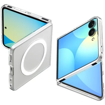 Калъф Spigen Air Skin MagFit (ACS11521) - Samsung Galaxy Z Flip8 - Прозрачен