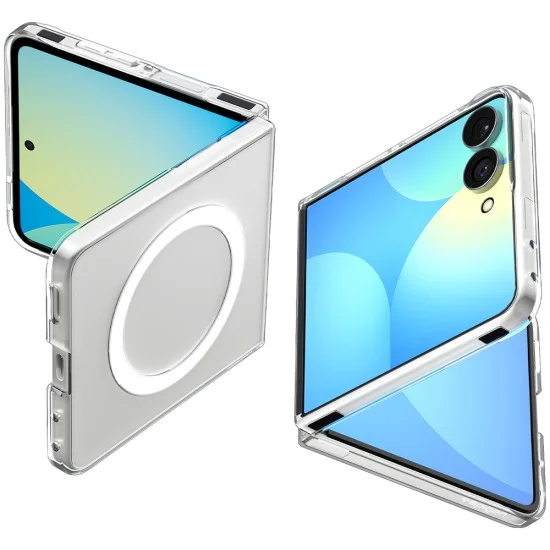 Калъф Spigen Air Skin MagFit (ACS11521) - Samsung Galaxy Z Flip8 - Прозрачен