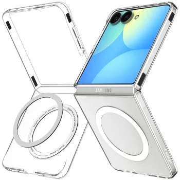 Калъф Spigen Air Skin MagFit (ACS11521) - Samsung Galaxy Z Flip8 - Прозрачен