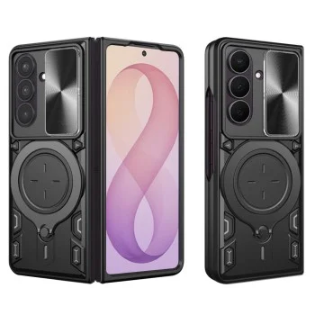 Калъф Techsuit CamGuard Pro - Samsung Galaxy Z Fold7 / Z Fold8 Ultra - Черен