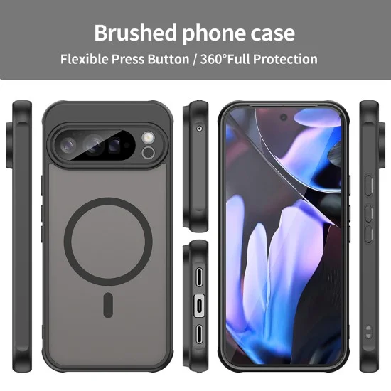 Калъф Techsuit HaloFrost II MagSafe - Google Pixel 11 - Черен