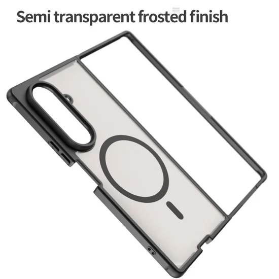 Калъф Techsuit - HaloFrost II MagSafe - Samsung Galaxy Z Fold8 Ultra - Черен