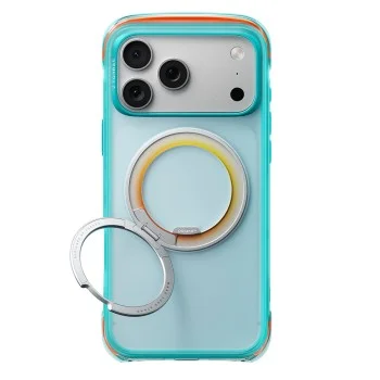 Калъф Torras - O3 Air Core - iPhone 18 Pro / iPhone 17 Pro - Prism Turquoise