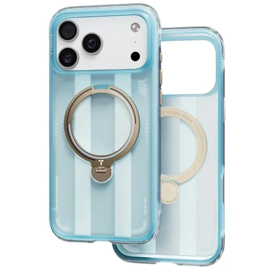 Калъф Torras - Ostand Q3 Air Football Series - iPhone 17 Pro / iPhone 18 Pro - Pampas Eagle