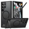 Калъф - Torras - Стойка - Samsung Galaxy S24 Ultra - Черен