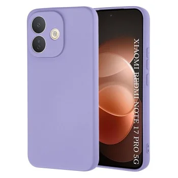 Калъф за Xiaomi Redmi Note 17 Pro 5G - SoftFlex - Techsuit - Светло лилав