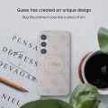 Калъф за iPhone 17 Pro - 4G Embossed Ring Classic Logo MagSafe (GUHMP18LP4MSEGP) - Guess - Розов