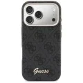 Калъф за iPhone 17 Pro Max - 4G Script MagSafe - Guess - Черен