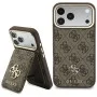 Калъф за iPhone 17 Pro Max - Hardcase 4G Cardslot MagSafe (GUBPHCP18XP4SM44CW) - Guess - Кафяв