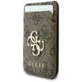 Калъф за iPhone 17 Pro Max - Hardcase 4G Cardslot MagSafe (GUBPHCP18XP4SM44CW) - Guess - Кафяв
