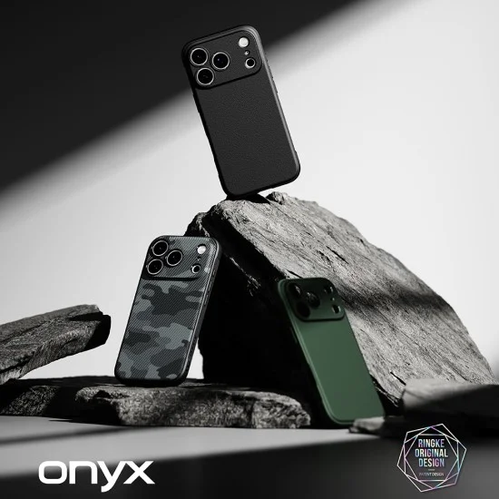 Калъф за iPhone 18 Pro Max / iPhone 17 Pro Max - Onyx - Ringke - Черен