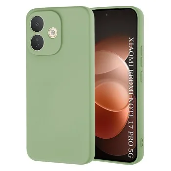 Калъф за телефон за Xiaomi Redmi Note 17 Pro 5G SoftFlex - Techsuit - Ментовозелен