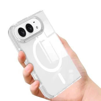 Калъф за телефон за iPhone Duo MagSafe Pro - Techsuit - Прозрачен