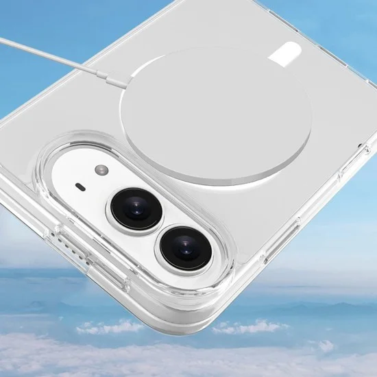 Калъф за телефон за iPhone Duo MagSafe Pro - Techsuit - Прозрачен