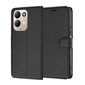 Калъф тип тефтер за Xiaomi Redmi 17 4G / Redmi 17 5G Leather Folio - Techsuit - Черен