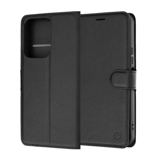 Калъф тип тефтер за Xiaomi Redmi 17 4G / Redmi 17 5G Leather Folio - Techsuit - Черен