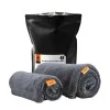 Кърпа за подсушаване на автомобил за Car Drying Microfiber Towel Black CC100 (S1+L1) (ACP11389) - Spigen - Черен