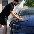 Кърпа за подсушаване на автомобил за Car Drying Microfiber Towel Black CC100 (S1+L1) (ACP11389) - Spigen - Черен