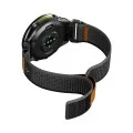 Каишка Spigen Athlex Air QuickFit 22mm (AMP11426) - Garmin Fenix 5/5 Plus 6/6 Pro/7/Forerunner 935/945/970/Approach S60 - Черен / Оранжев