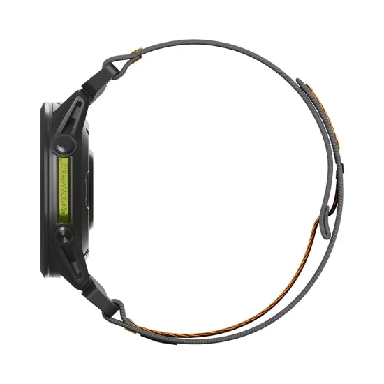 Каишка Spigen Athlex Air QuickFit 22mm (AMP11426) - Garmin Fenix 5/5 Plus 6/6 Pro/7/Forerunner 935/945/970/Approach S60 - Черен / Оранжев