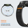 Каишка Spigen Athlex Air QuickFit 22mm (AMP11426) - Garmin Fenix 5/5 Plus 6/6 Pro/7/Forerunner 935/945/970/Approach S60 - Черен / Оранжев