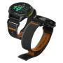 Каишка Spigen Athlex Air QuickFit 22mm (AMP11426) - Garmin Fenix 5/5 Plus 6/6 Pro/7/Forerunner 935/945/970/Approach S60 - Черен / Оранжев