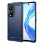Кейс за Honor X7b / X7b 5G / 90 SMART - Techsuit - Карбонов силикон - Син