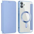 Кейс за Samsung Galaxy A05 - SmartMag Book Case - Светло син