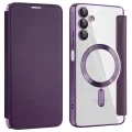 Кейс за Samsung Galaxy A05s - SmartMag Book Case - Лилав