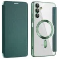 Кейс за Samsung Galaxy A05s - SmartMag Book Case - Зелен