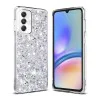 Кейс за Samsung Galaxy A05s - Techsuit - Sparkly Glitter - Бял