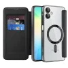 Кейс за Samsung Galaxy A06 - SmartMag Book Case - Черен