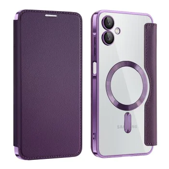 Кейс за Samsung Galaxy A06 - SmartMag Book Case - Лилав