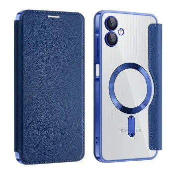Кейс за Samsung Galaxy A06 - SmartMag Book Case - Син