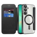 Кейс за Samsung Galaxy A26 5G - SmartMag Book Case - Черен