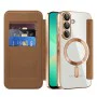 Кейс за Samsung Galaxy A26 5G - SmartMag Book Case - Кафяв
