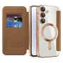 Кейс за Samsung Galaxy A35 5G - SmartMag Book Case - Кафяв