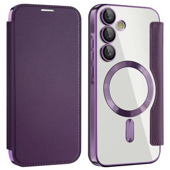 Кейс за Samsung Galaxy A35 5G - SmartMag Book Case - Лилав