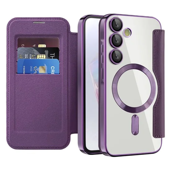 Кейс за Samsung Galaxy A35 5G - SmartMag Book Case - Лилав