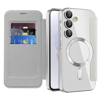 Кейс за Samsung Galaxy A35 5G - SmartMag Book Case - Сив