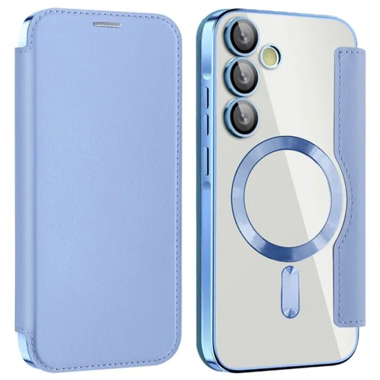 Кейс за Samsung Galaxy A35 5G - SmartMag Book Case - Светло син